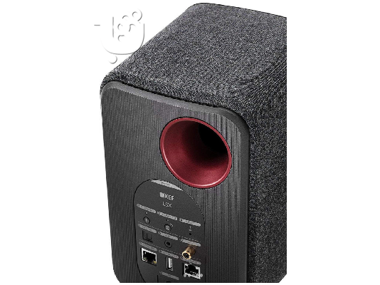 KEF LSX Αυτοενισχυόμενα Ηχεία 2 Δρόμων (Wi-Fi, Bluetooth, Ethernet, Optical, USB)...