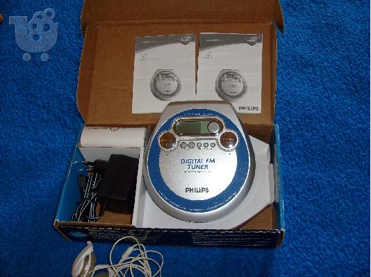Φορητό PHILIPS CD Player AZT3202,με FM Tuner,πωλείται
