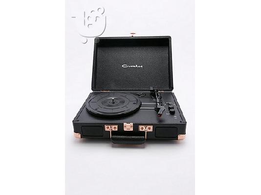 Πικάπ Crosley Cruiser Black and Rose Gold Vinyl Record Player