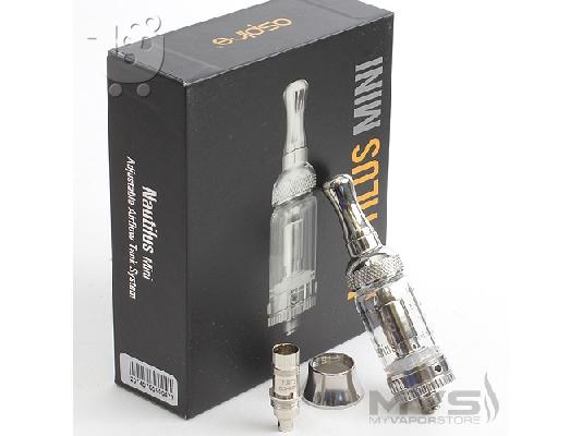 istick40 με ASPIRE NAUTILUS MINI ατμοποιητη + υγρα αναπληρωσης HALO VOODOO + after8 SMOKE...