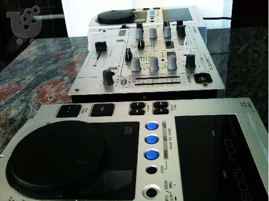 ΕΥΚΑΙΡΙΑ 2 pioneer CDJ 100 & pioneer DJM 300S