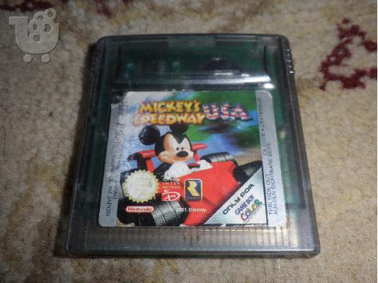 PoulaTo: Mickeys speedway usa game boy color