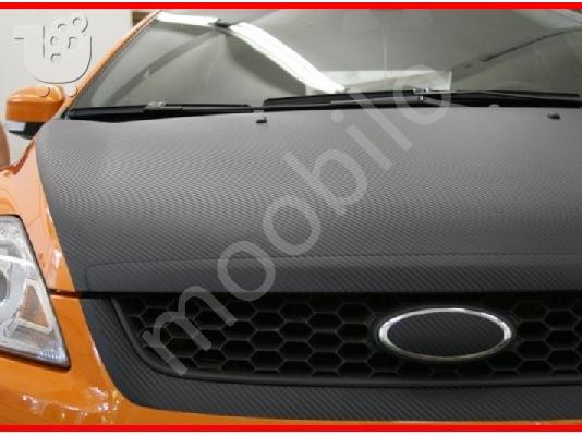 ΑΥΤΟΚΟΛΛΗΤΟ CARBON ΜΕ ΑΝΑΓΛΥΦΗ ΥΦΗ 100x150 εκατοστά 0,18 χιλ...