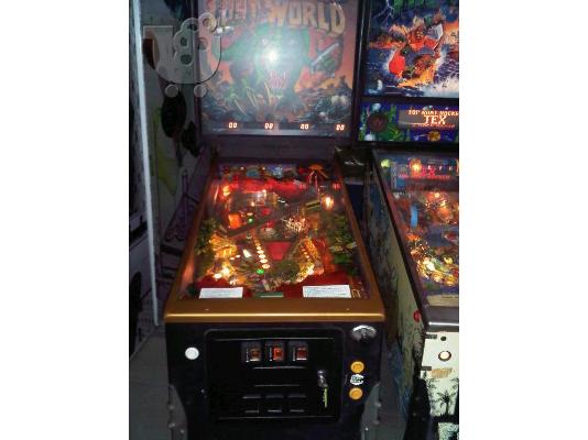 FLIPER ΦΛΙΠΕΡ PINBALL φλιπερακι escape from the lost world
