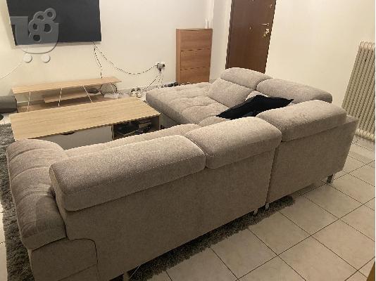 Γωνιακός Καναπές Σαλονιού