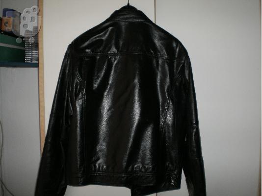 Δερμάτινο κοντό μπουφάν ECHTES LEDER (Large)