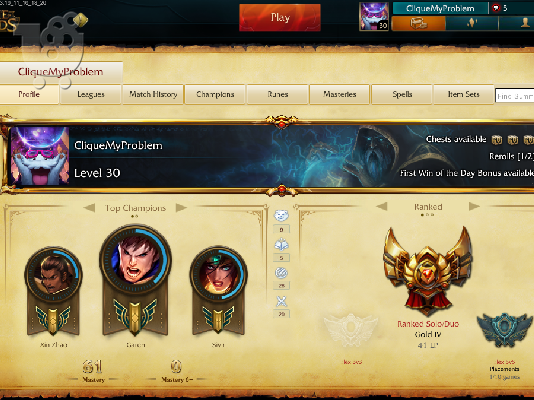 League Of Legends Account ! (poulao)