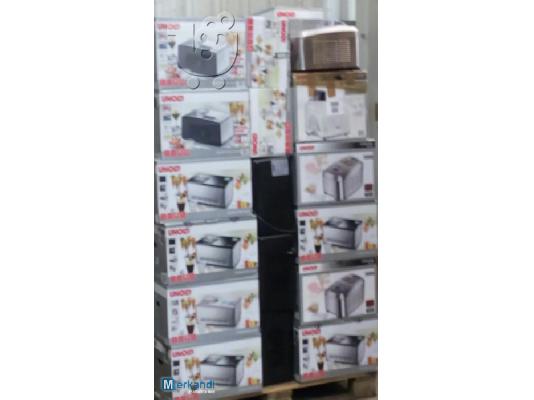 Stock Ηλεκτρικές οικιακές  συσκευές μη δοκιμασμένα επιστρεφόμενα εμπορεύματα...