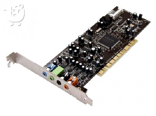 PoulaTo: Καρτα ηχου CREATIVE,Sound Blaster Audigy SE/7.1/24bit,πωλειται.