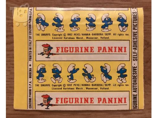Panini Τα Στρουμφ Φακελάκια