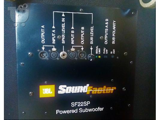 Επαγγελματικό Ηχείο JBL Αυτοενισχυόμενο SubWoofer 1000Watts RMS...