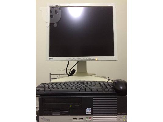 PoulaTo: Μεταχειρισμένος Desktop H/Y-Σετ Οθονη-Πληκτρ-Ποντικι