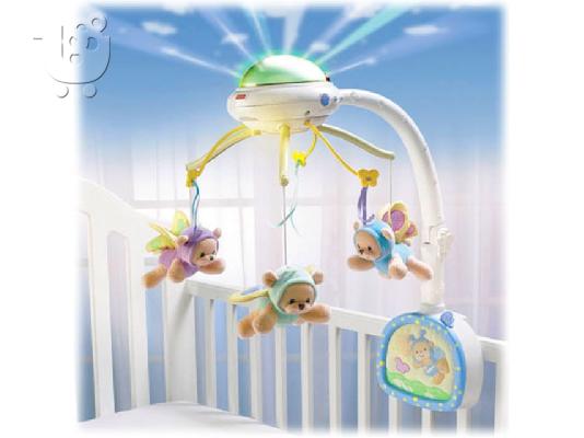 PoulaTo: Περιστρεφόμενο για κούνια μωρού Fisher Price