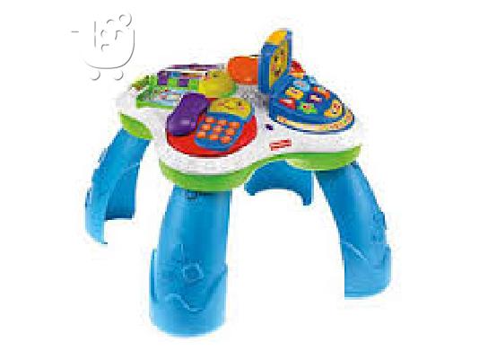 PoulaTo: FISHER PRICE ΤΡΑΠΕΖΑΚΙ ΔΡΑΣΤΗΡΙΟΤΗΤΩΝ