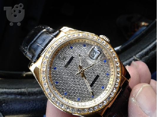 Rolex για την γυναίκα, datejust γυναικείο κορυφαία ποιότητα,με brilliant...