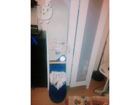 Σανίδα Snowboard της Scott μαζί με δέστρες BURTON