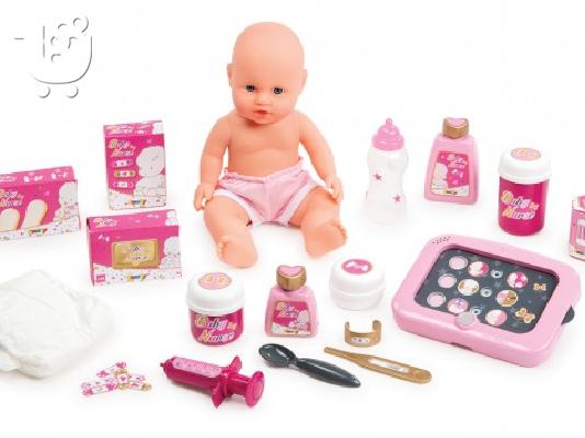 Smoby Baby Nurse Σετ Φροντιδας Νοσοκόμα μωρού (220317)