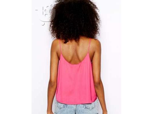 PoulaTo: Monki pink top size small