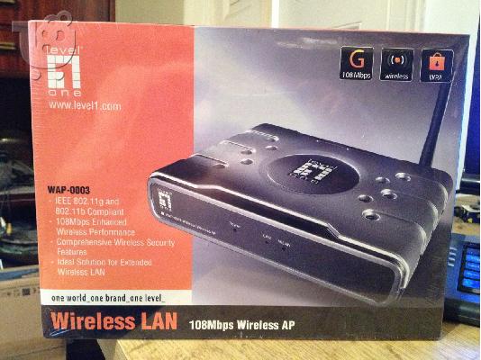 PoulaTo: Level 1 Wireless LAN 108Mbps Wireless AP WAP-0003