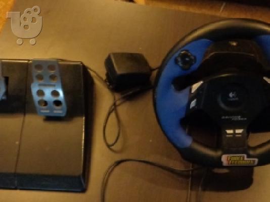 PoulaTo: Logitech Driving Force Wheel for Pc