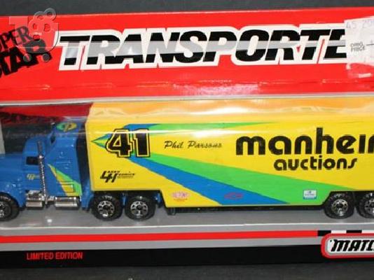 MATCHBOX Μεταλλικές μινιατούρες σειρά Super Star Transporters
