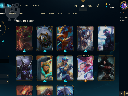 lol acc Leauge of legends