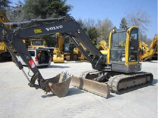PoulaTo: 2007 Volvo ECR88 μίνι εκσκαφέας 