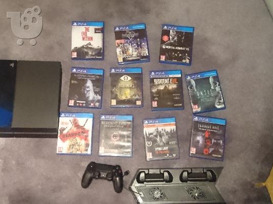 PoulaTo: Ps4 500gb + 13 παιχνιδια + ps4 stand και αλλα!!!!