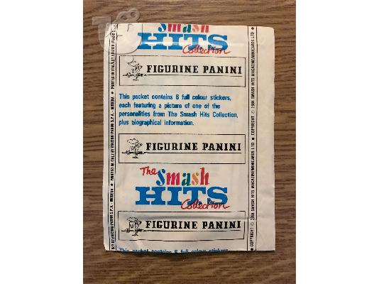 Panini Smash Hits 84 - Σπάνια Φακελάκια με αυτοκόλλητα