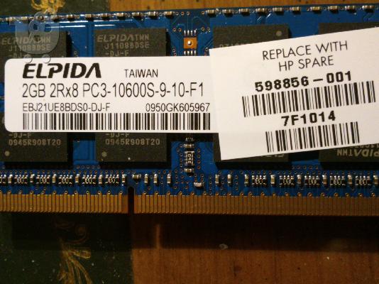 ΜΝΗΜΕΣ RAM LAPTOP 2GB+1GB