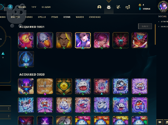lol acc Leauge of legends