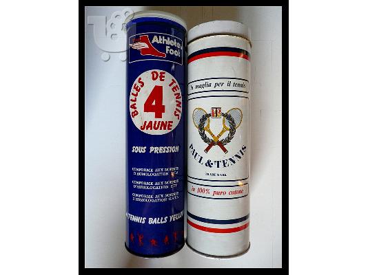 Vintage Tennis Cans Collection