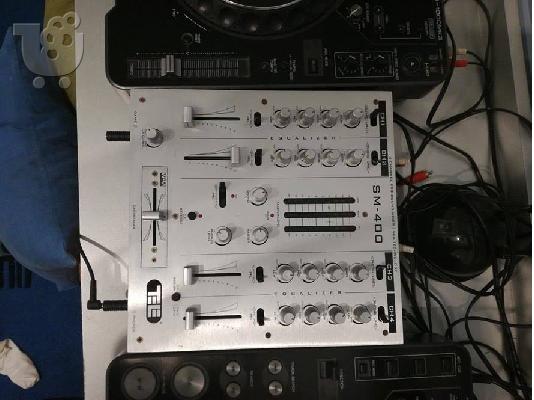 ΣΕΤ DJ 2 X PIONEER 1000MK3 + ΜΙΚΤΗΣ ΤΕΤΡΑΚΑΝΑΛΟΣ