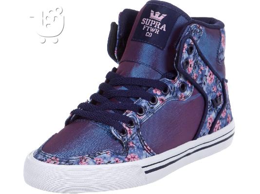 Supra WMNS Vaider Purple Floral White