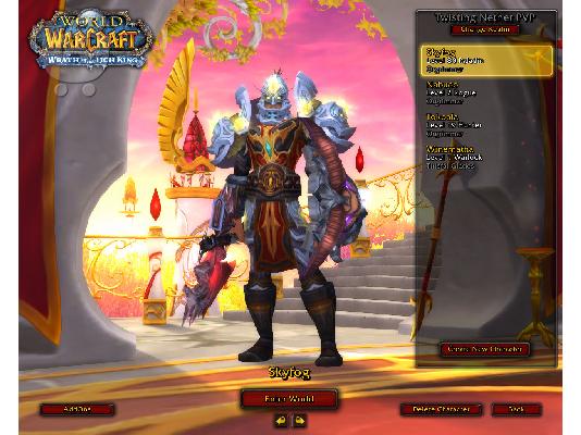 wow acc paladin k dk 80 lvl