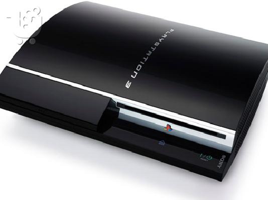 PS3 40gb σε άριστη κατάσταση +GTA V,BF4,PRO 2014+2 joysticks(δόνηση)...