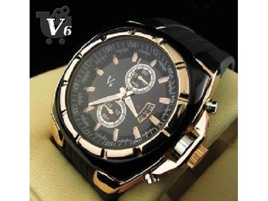 ΑΝΔΡΙΚΟ ΡΟΛΟΙ ΠΟΛΥΤΕΛΕΙΑΣ ( V6 ) sport watch!!!