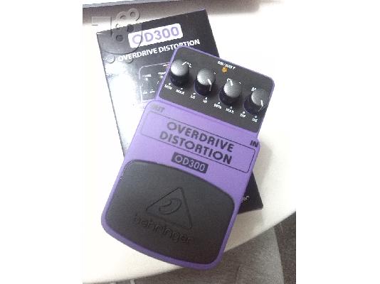 PoulaTo: Πωλούνται  τα πετάλια κιθάρας Behringer HD 300 (heavy distortion) και Behringer OD 300 (overdrive)