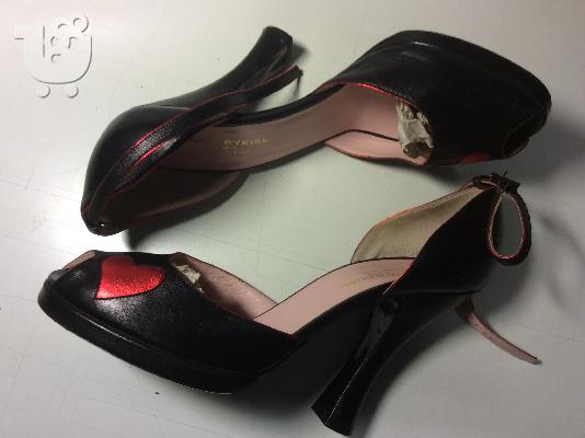 SONIA RYKIEL ,40.5,peep toe