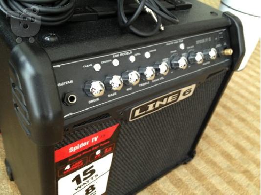 PoulaTo: Eνισχυτής  Line 6 Spider iv 15w