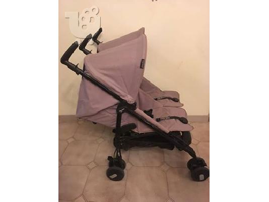 Καρότσι διδύμων Peg Perego Pliko Mini Twin Beige
