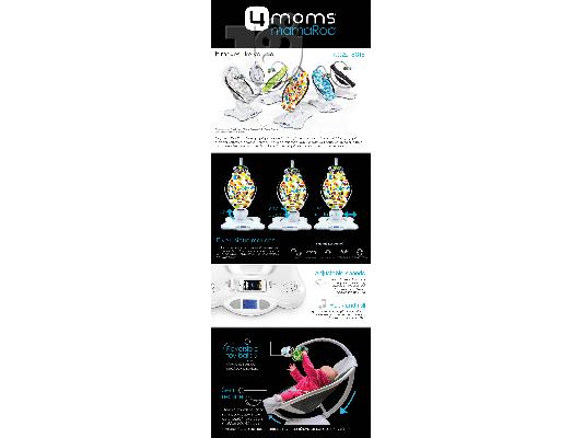 αυτόματο ριλάξ 4moms mamaRoo (αξίας 340€)