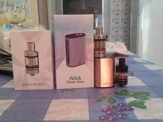 PoulaTo: eleaf istick power nano+melo3 mini+smok micro