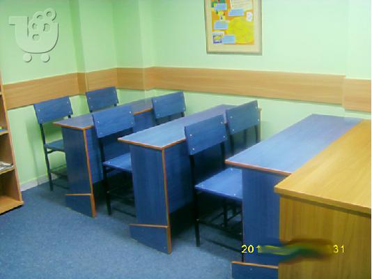 PoulaTo: Πωλούνται θρανία και καρέκλες για φροντιστήριο