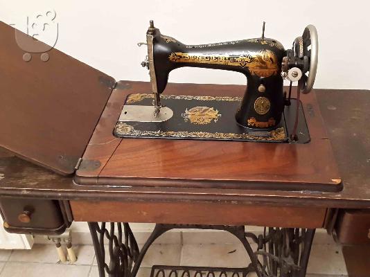 PoulaTo: Συλλεκτική Ραπτομηχανή Singer, παραγωγής 1925