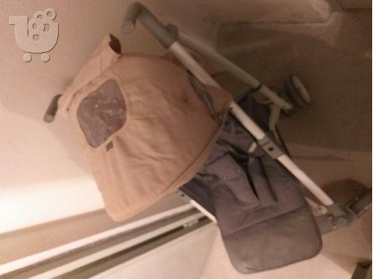 Καρότσι βόλτας Lorelli Baby Stroller Grey Beige σε άριστη κατάσταση...