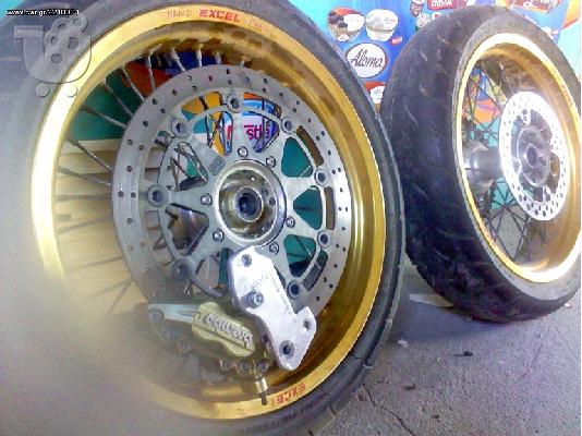 PoulaTo: Πωλείται EXCEL XRYSES supermoto,crf,kxf,yzf,rmz,motocross,τιμη συζητησιμη - € 500