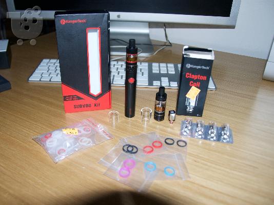 PoulaTo: Πωλείται Kanger subvod kit + subtank nano + 4 0.5ohm clapton coils και πολλα εξτρα - € 50,00