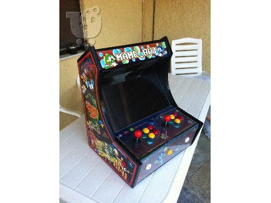 PoulaTo: Bartop Arcade Mame καμπίνα