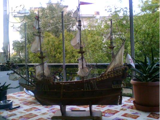 μοντελο ξυλινου καραβιου